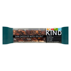 Be-kind single dark chocolate nuts seasalt (12x40gr)