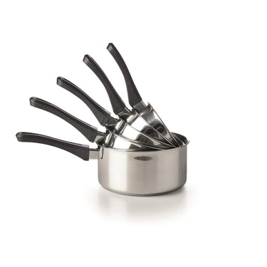 Beka polo 5-delige steelpannenset 12-14-16-18-20cm