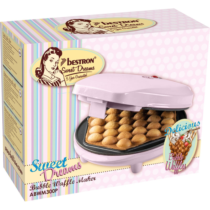 Load image into Gallery viewer, Bestron ABWM300P Bubble waffle maker
