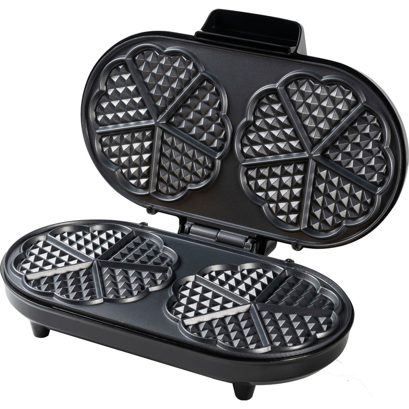 Load image into Gallery viewer, Bestron ADWM730S Dubbele wafelmaker voor klassieke hartvor
