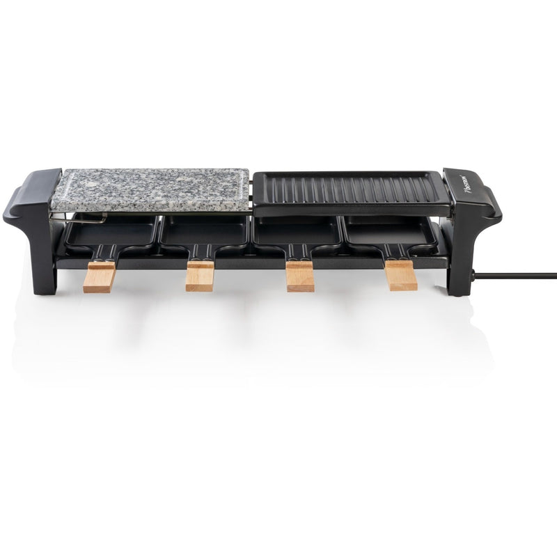 Load image into Gallery viewer, Bestron ARG200BW Raclette met natuurgrillsteen en grillpla

