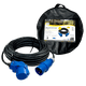 Ngk verleabel 25 meter neopreen 3x 2.5mm² - cee stekker en haakse koppeling - in tas