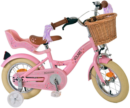 Volare blossom kinderfiets - meisjes - 12 inch - roze