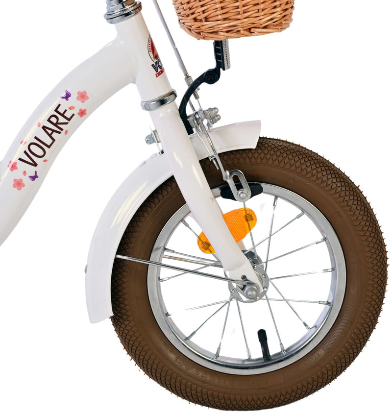 Load image into Gallery viewer, Volare blossom kinderfiets - meisjes - 12 inch - wit
