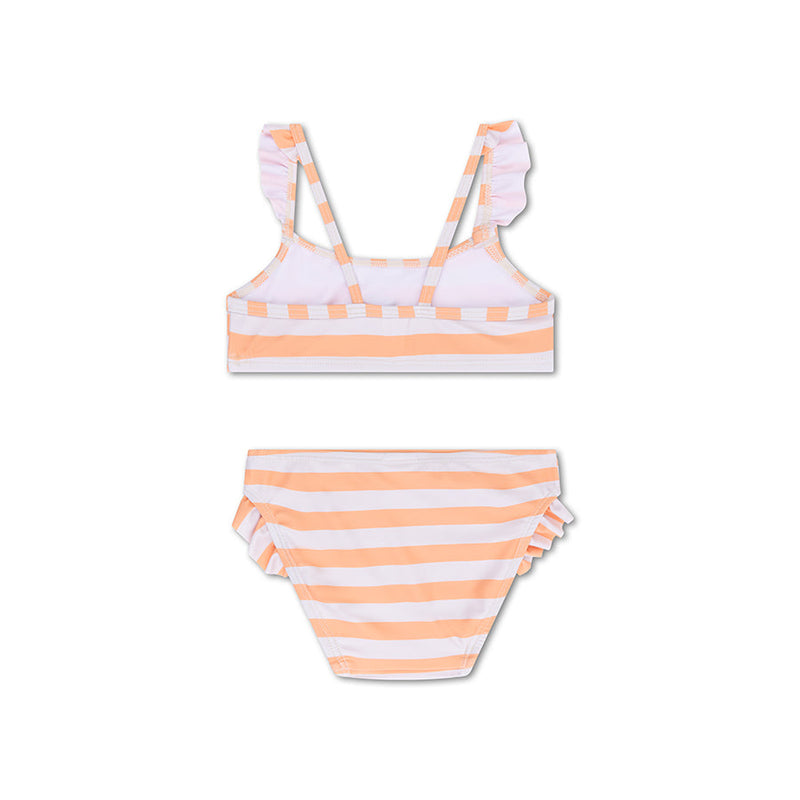 Load image into Gallery viewer, Bluey | oranje meisjes uv bikini
