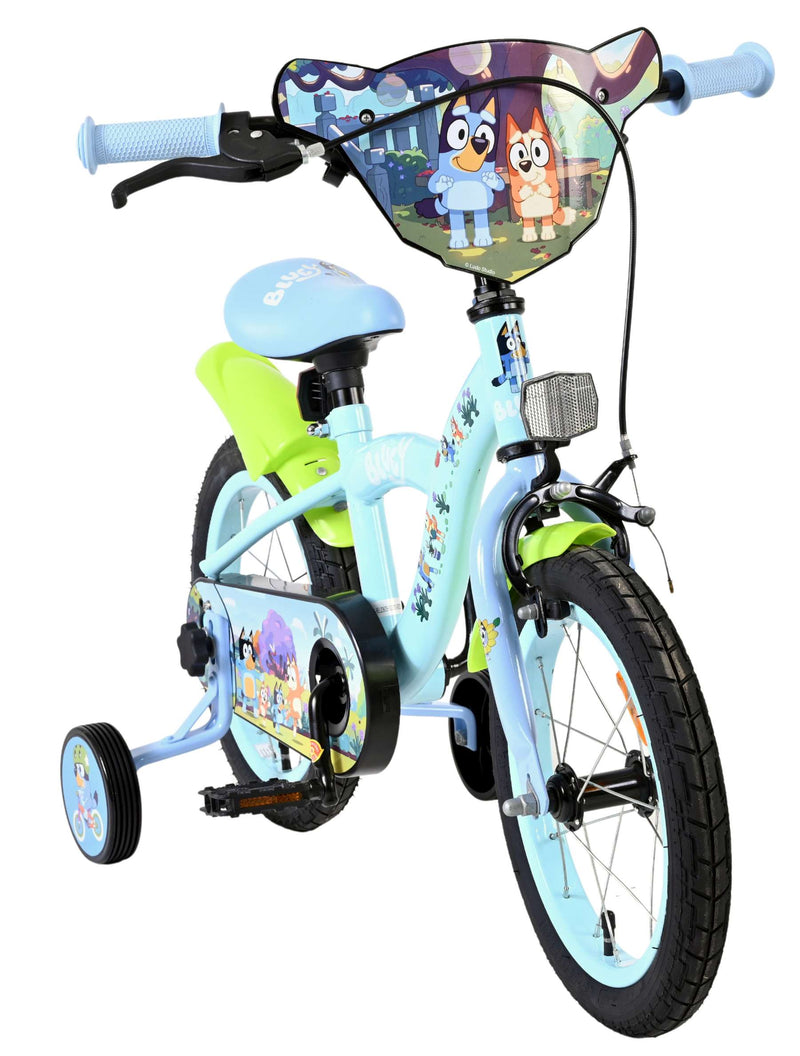 Load image into Gallery viewer, Bluey kinderfiets - 14 inch - lichtblauw

