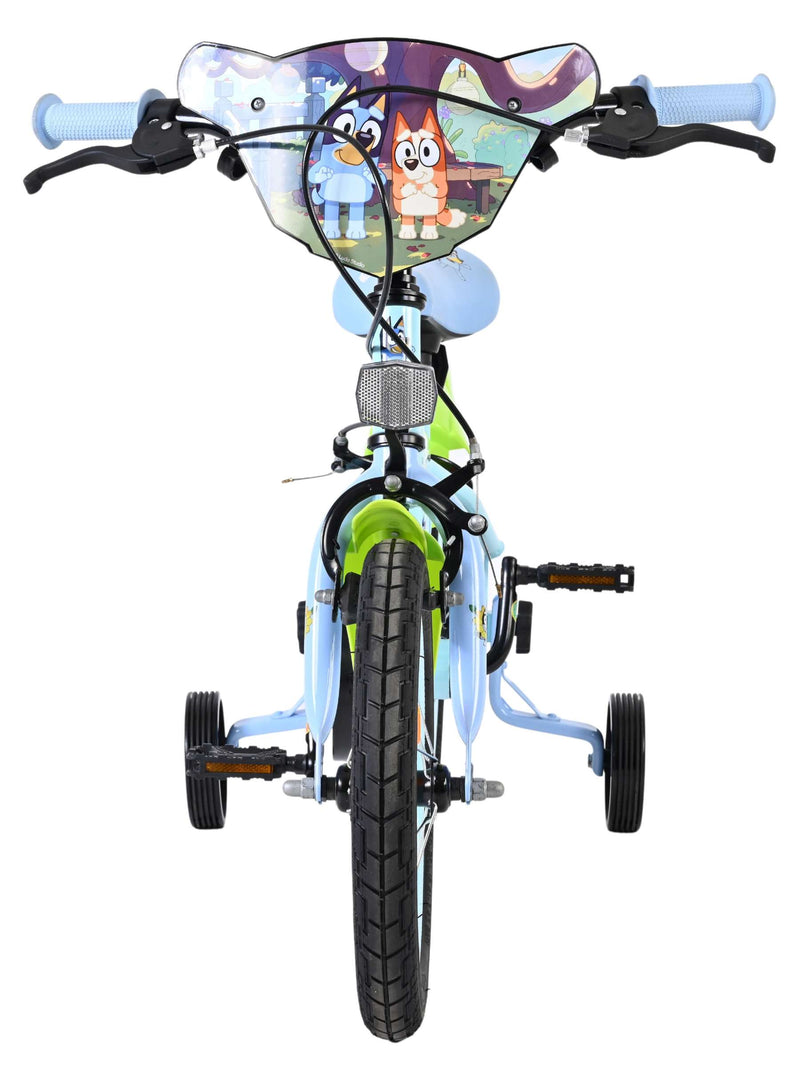 Load image into Gallery viewer, Bluey kinderfiets - 14 inch - lichtblauw - twee handremmen
