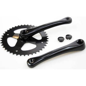 Cortina crankstel 42t 3 32 alu zwart