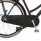 Cortina kettingkast lakdoek U4 jet zwart mat 3v zw strip