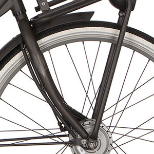Cortina voorvork E-U4 D FM black graphite matt