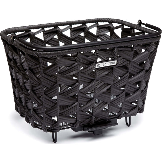 Cortina mand saigon (mik) 24l zwart 34x24x22cm