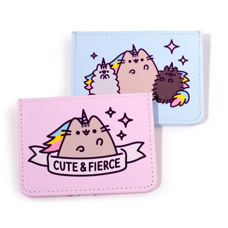 Load image into Gallery viewer, Union pusheen de kat stoffen rfid-bescherming kaarthouder
