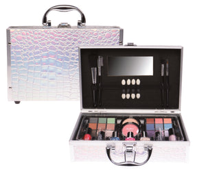 Make-up set casuelle silver croc print (81.588.00)