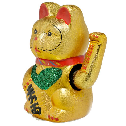 Ogen open 21cm maneki neko gelukskat