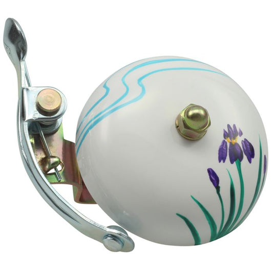 Crane suzu bell - hand painted - hana