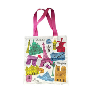 Je t'aime paris herbruikbare polykatoen tas