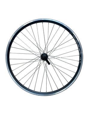 Rodi achterwiel 26 - 559x19 iid skorpion alu. zwart fm32 qr cassette 8 9 sp.14 rvs