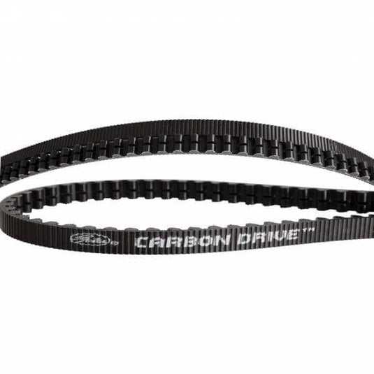 Gates cdx belt carbon drive 122 tands zwart