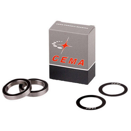 CEMA lagerset voor interlock 86386 Rotor30 staal zwart