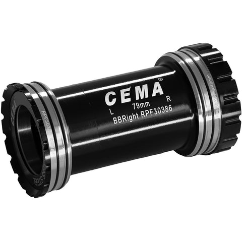 CEMA bracketas BBright46 SRAM Dub SG3 coated keramisch zwart