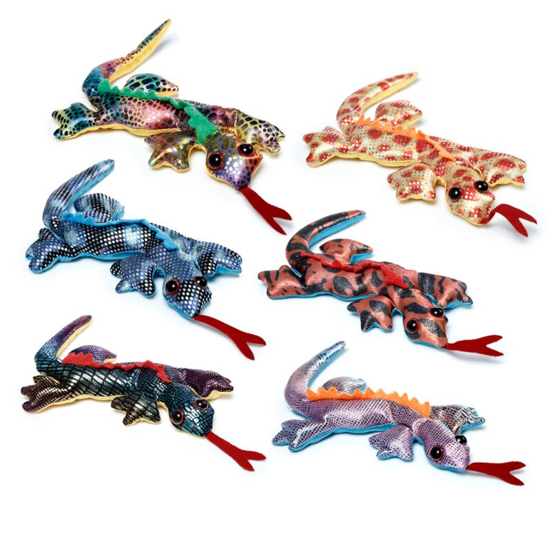 Load image into Gallery viewer, Salamander dierenknuffels zanddieren 15cm
