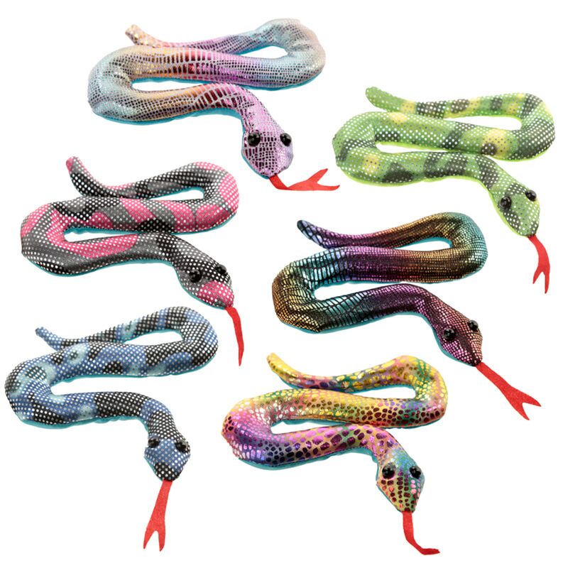 Load image into Gallery viewer, Slang dierenknuffels zanddieren 14cm
