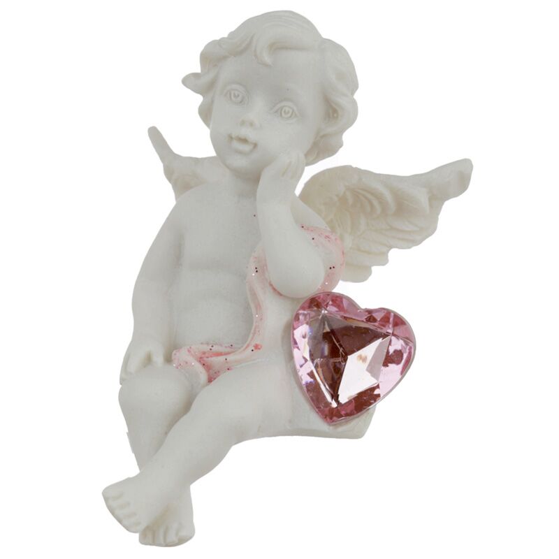 Load image into Gallery viewer, Peace of heaven kiss from the heart cherubijn beeld
