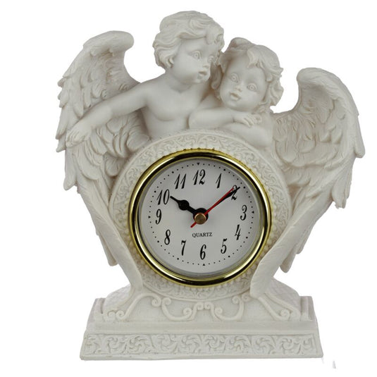 Peace of heaven endless love cherubijn mantel klok