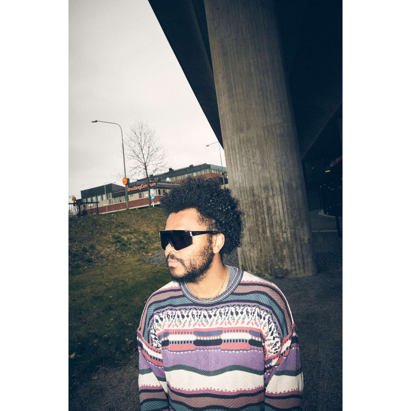 Load image into Gallery viewer, Chpo bril luca black purple
