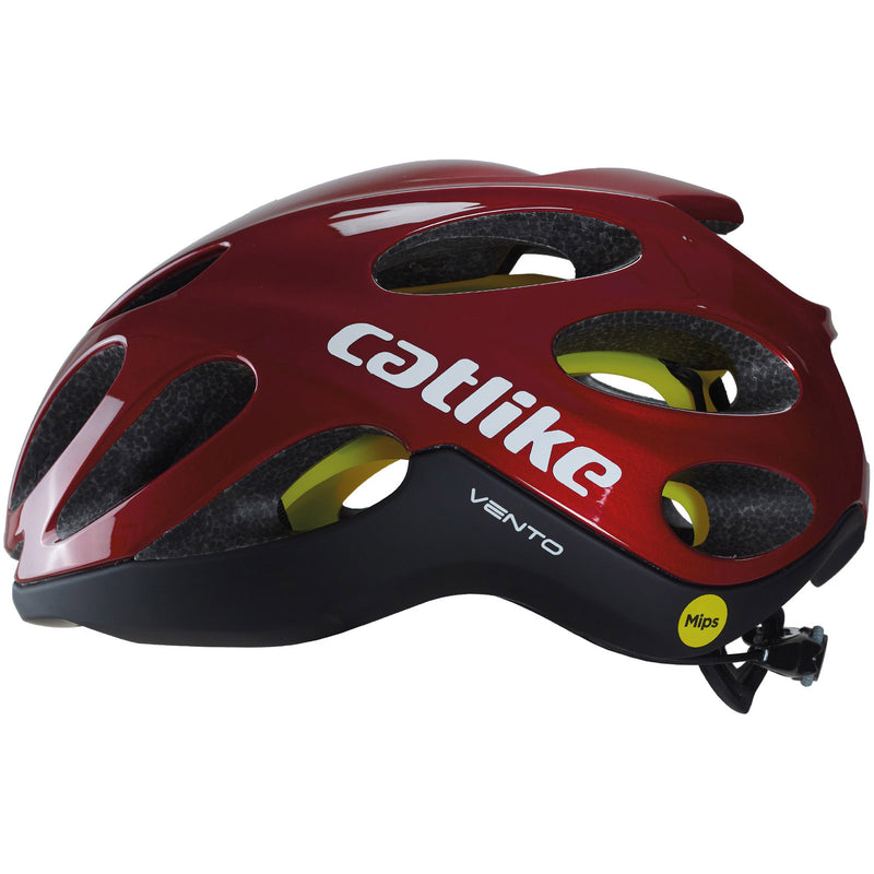 Afbeelding laden in galerijviewer, Catlike racehelm vento mips maat m 55-57cm red metallic
