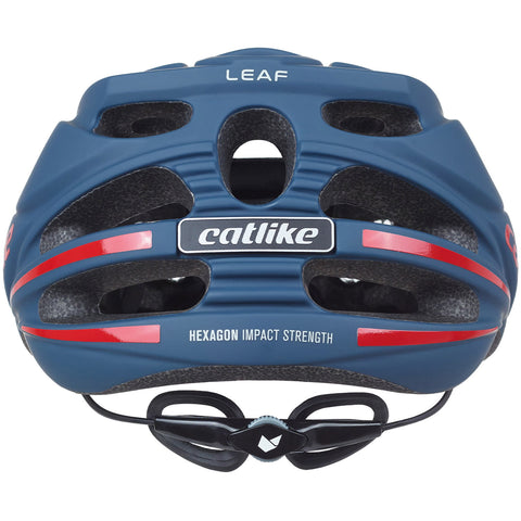 Buzaglo mtb helm leaf maat l 58-60cm majolica blue