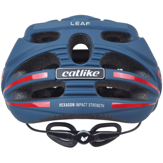 Buzaglo catlike mtb helm leaf maat m 54-57cm majolica blue