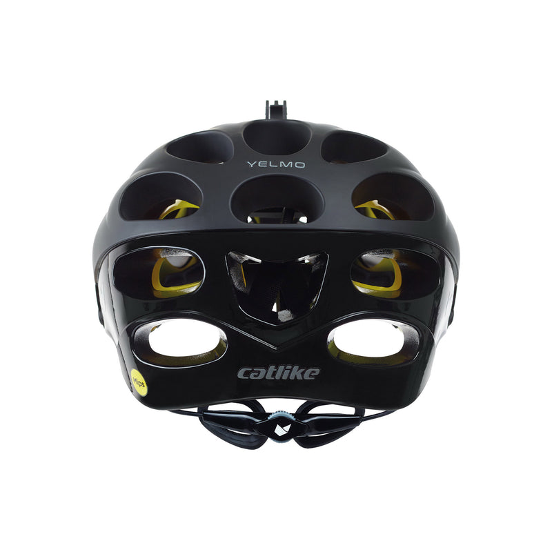 Load image into Gallery viewer, Buzaglo catlike mtb helm yelmo mips maat m 57-59cm pure black
