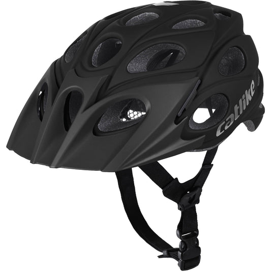 Buzaglo catlike mtb helm leaf maat l 58-60cm carbon black