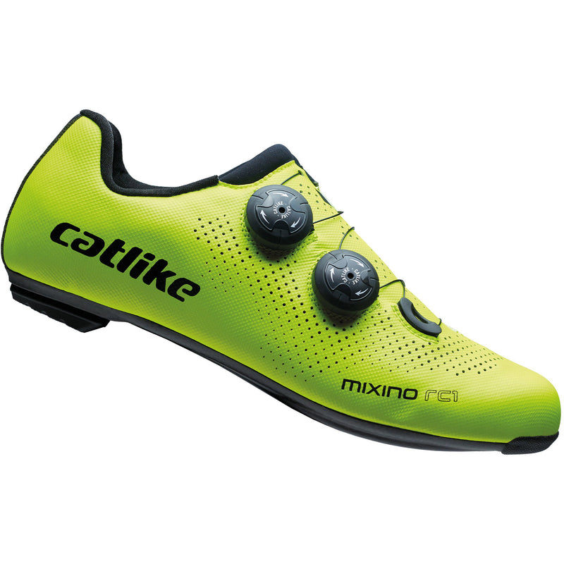 Load image into Gallery viewer, Buzaglo catlike raceschoenen mixino rc1 carbon maat 46 fluo
