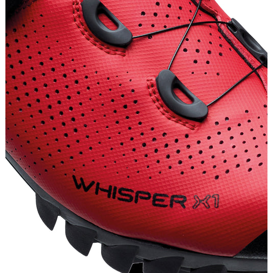 Buzaglo catlike mtb schoenen whisper x1 mtb nylon maat 44 rood