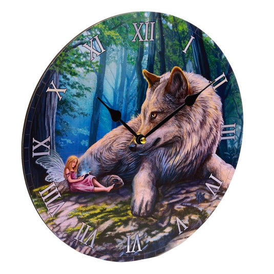 Lisa parker fairy stories fee wolf bedrukte klok