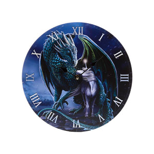 Lisa parker protector magick draak eenhoorn bedrukte klok