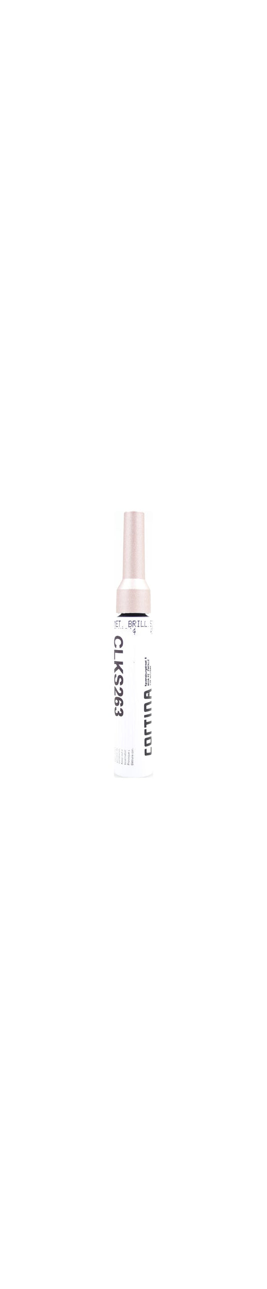 Cortina lakstift metallic brilliant silver matte