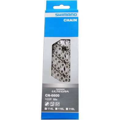 Load image into Gallery viewer, Shimano Fietsketting ULTEGRA 10v 114sch Zilver
