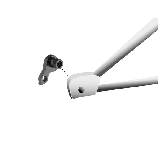 Union schaltauge dropout gh-190 incl. screws