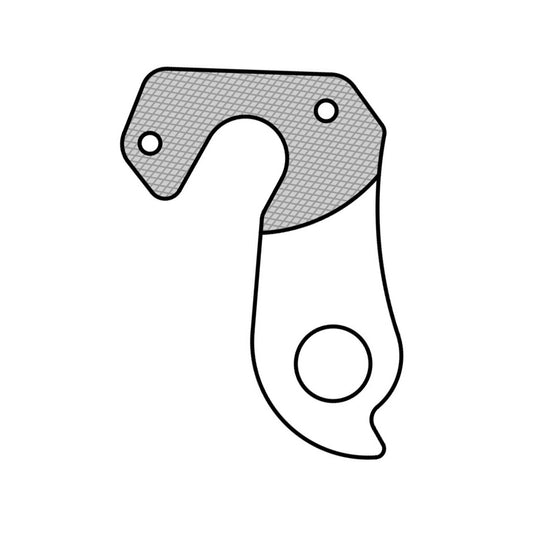 Union schaltauge dropout hg-230 incl. screws