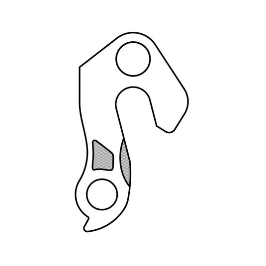 Union derailleurpad gh-258 stevens, corratec