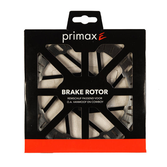 Elvedes primax e schijfrem rotor ø160x1.85mm, zilver (oa: vanmoof s x en cowboy)