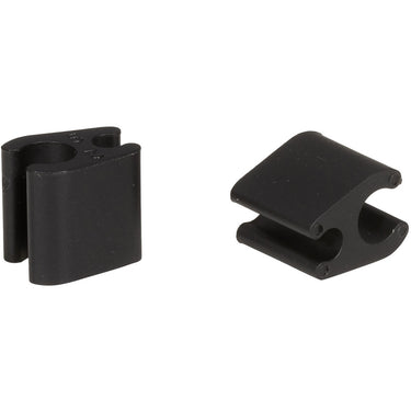 Elvedes Kabelclips Duo PVC 4,1 mm + 4,1 mm zwart (50 stuks)