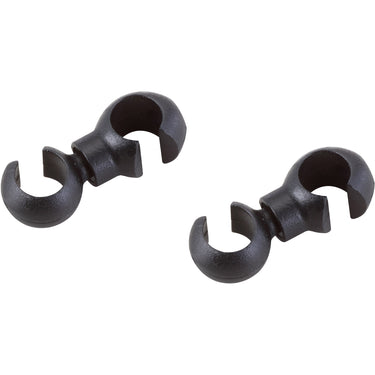 Elvedes roteerhaken 4,3-5mm pvc zwart (4x) cp2015141