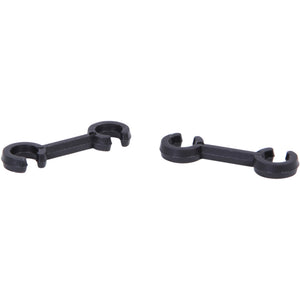 Elvedes kabelclips 4-5mm pvc zwart (100x) elv2010020