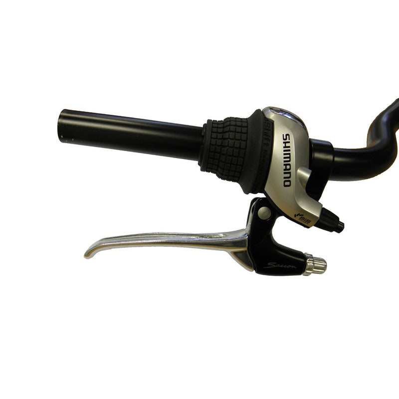 Load image into Gallery viewer, VWP Saccon Remgreepset voor Shimano Nexus 7V zwart zilver
