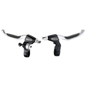 TEKTRO CL530TS+CL533RT Rollerbrake remgreepset 4-vinger zwart satijn met bel (hangverpakking)