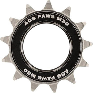 Freewheel 13t 3 32 Paws M30 x 1mm nikkel zwart